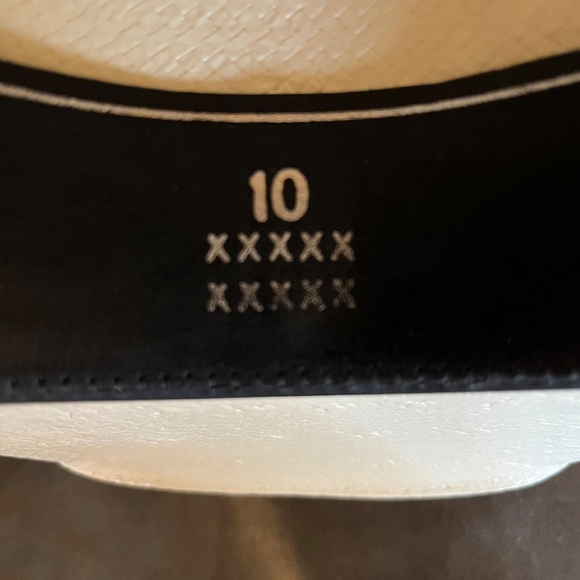 Justin Unisex Morgan Straw Cowboy Hat 7 1/4 - Picture 5 of 13